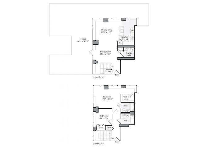 2 Bedrooms 2 Bathrooms Apartment for rent at Avalon Clinton in New York, NY