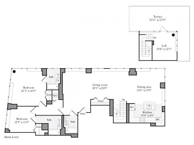 2 Bedrooms 2 Bathrooms Apartment for rent at Avalon Clinton in New York, NY