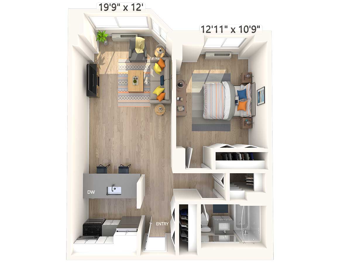 1 Bedroom 1 Bathroom Apartment for rent at Avalon Midtown West in New York, NY