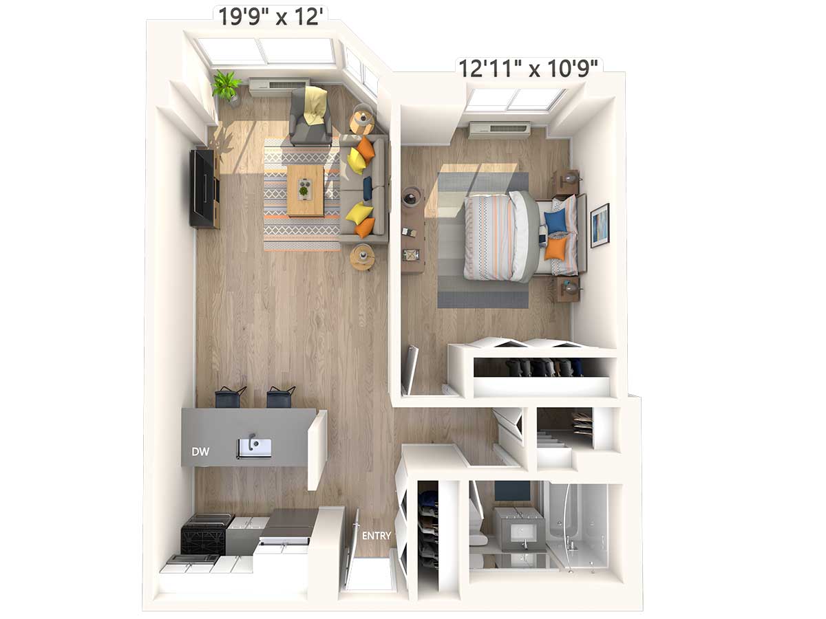 1 Bedroom 1 Bathroom Apartment for rent at Avalon Midtown West in New York, NY