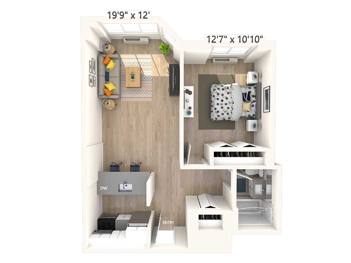 1 Bedroom 1 Bathroom Apartment for rent at Avalon Midtown West in New York, NY