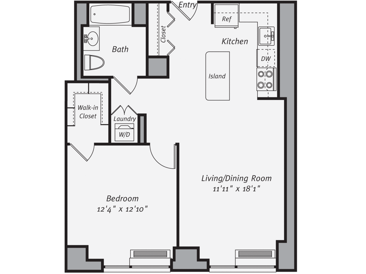 1 Bedroom 1 Bathroom Apartment for rent at Avalon Morningside Park in New York, NY