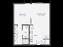 Studio 1 Bathroom Apartment for rent at AVA Cortez Hill in San Diego, CA
