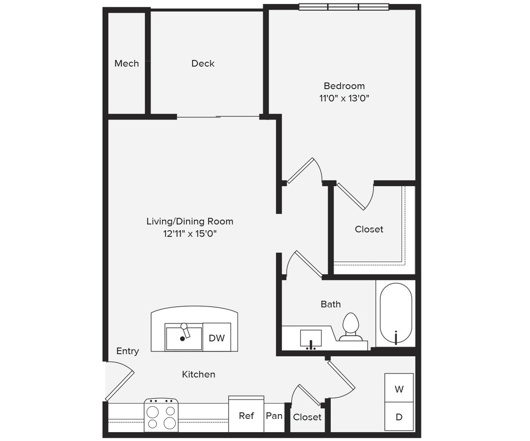 1 Bedroom 1 Bathroom Apartment for rent at Avalon Red Rocks in Littleton, CO