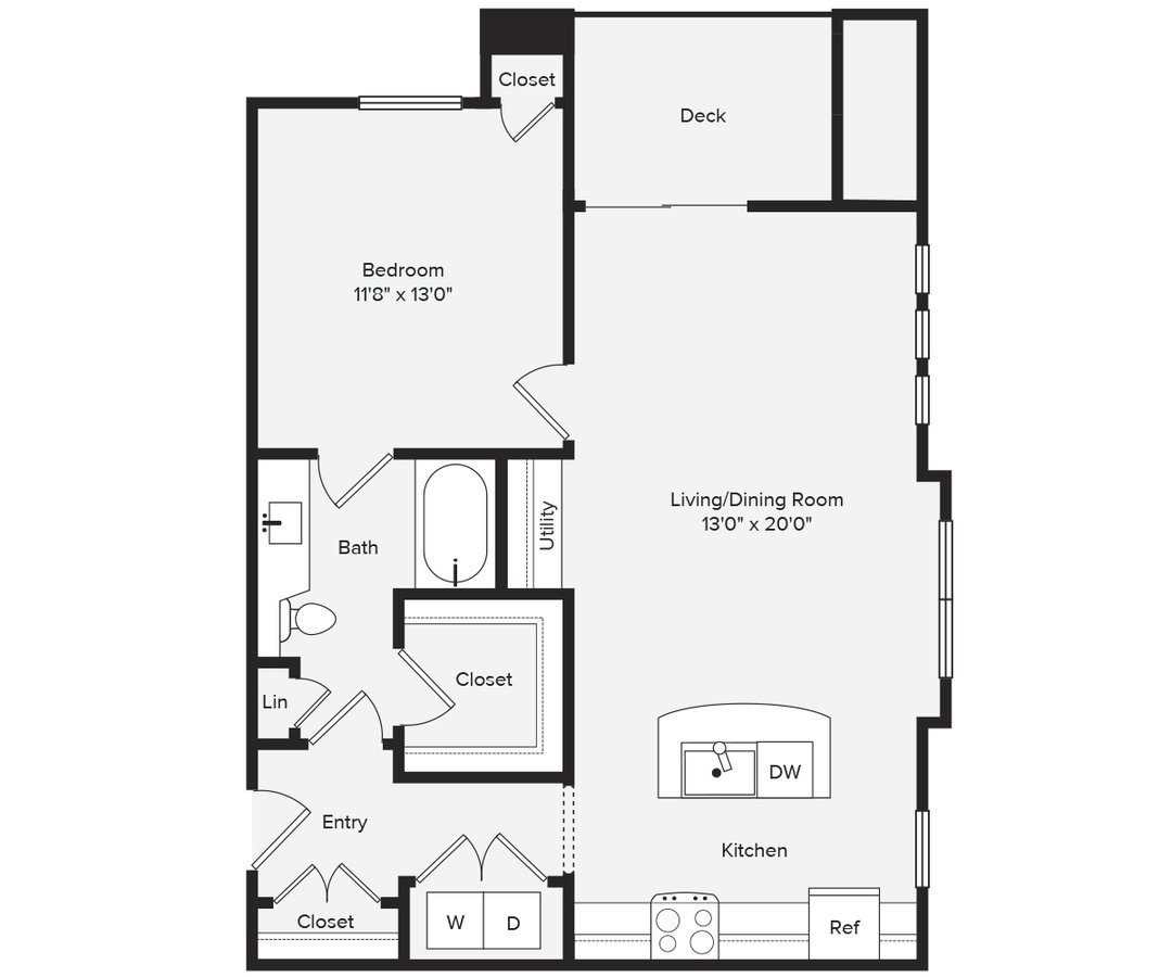 1 Bedroom 1 Bathroom Apartment for rent at Avalon Red Rocks in Littleton, CO