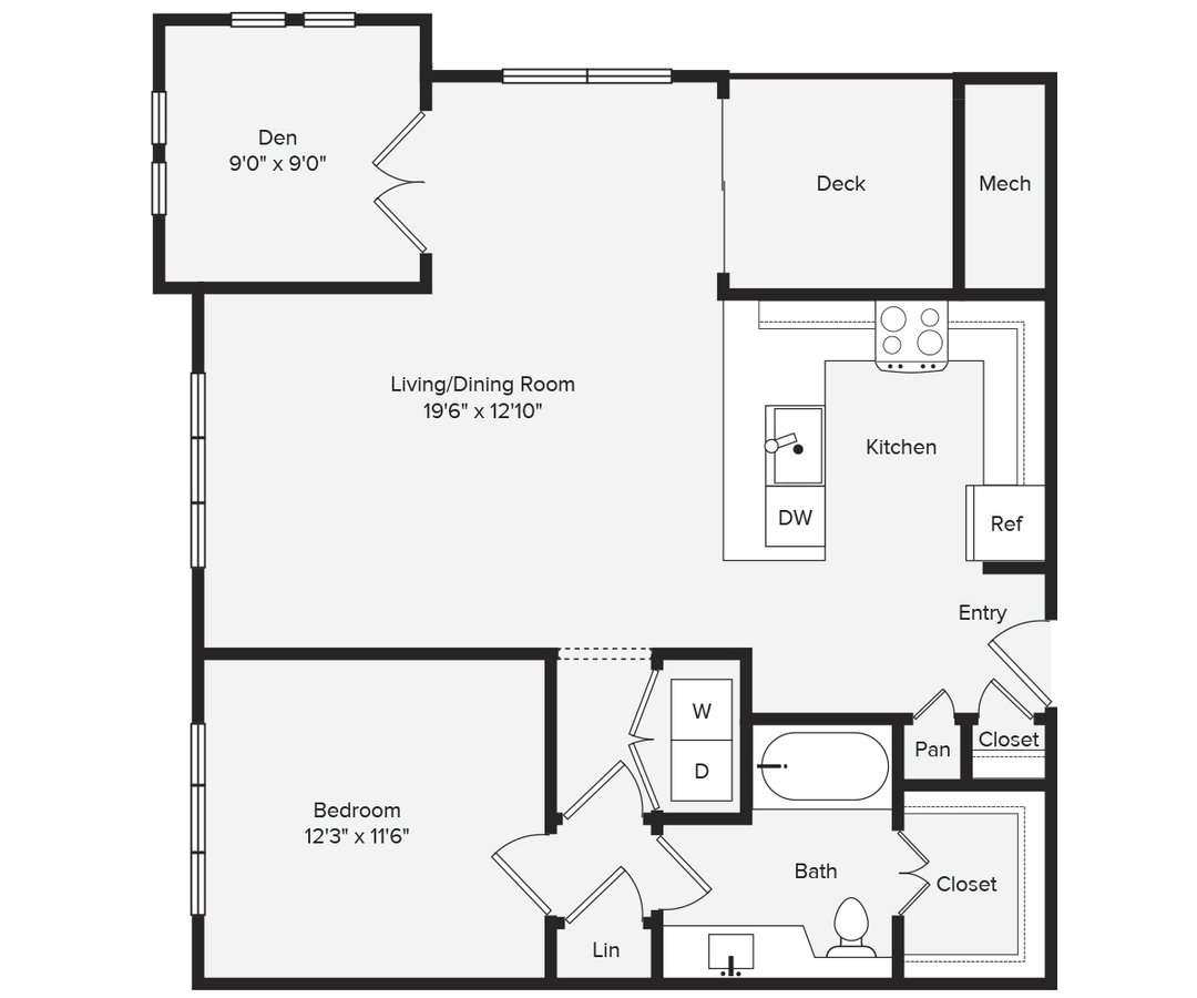 1 Bedroom 1 Bathroom Apartment for rent at Avalon Red Rocks in Littleton, CO
