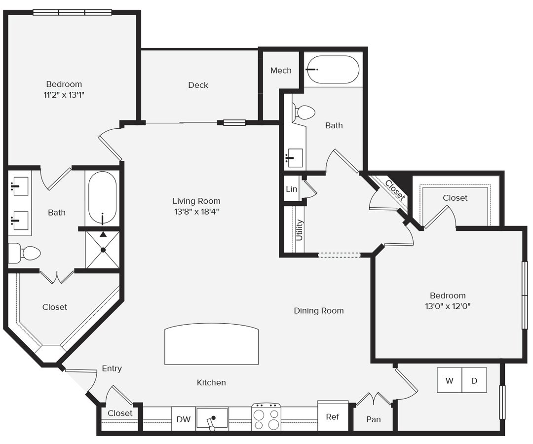 2 Bedrooms 2 Bathrooms Apartment for rent at Avalon Red Rocks in Littleton, CO
