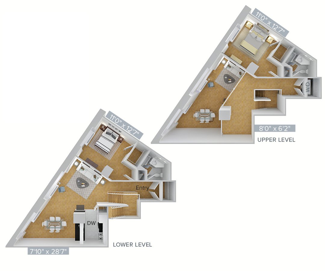 Studio 2 Bathrooms Apartment for rent at Avalon Riverview in Long Island City, NY