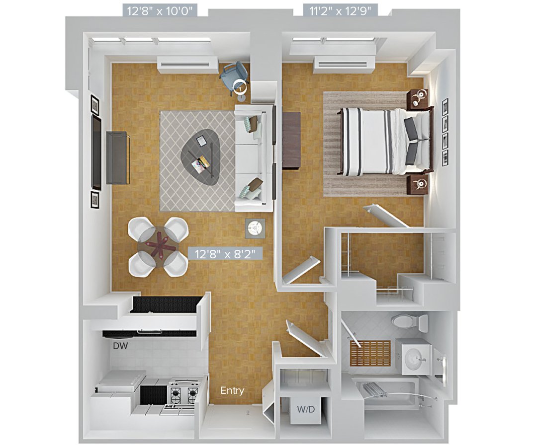 1 Bedroom 1 Bathroom Apartment for rent at Avalon Riverview in Long Island City, NY