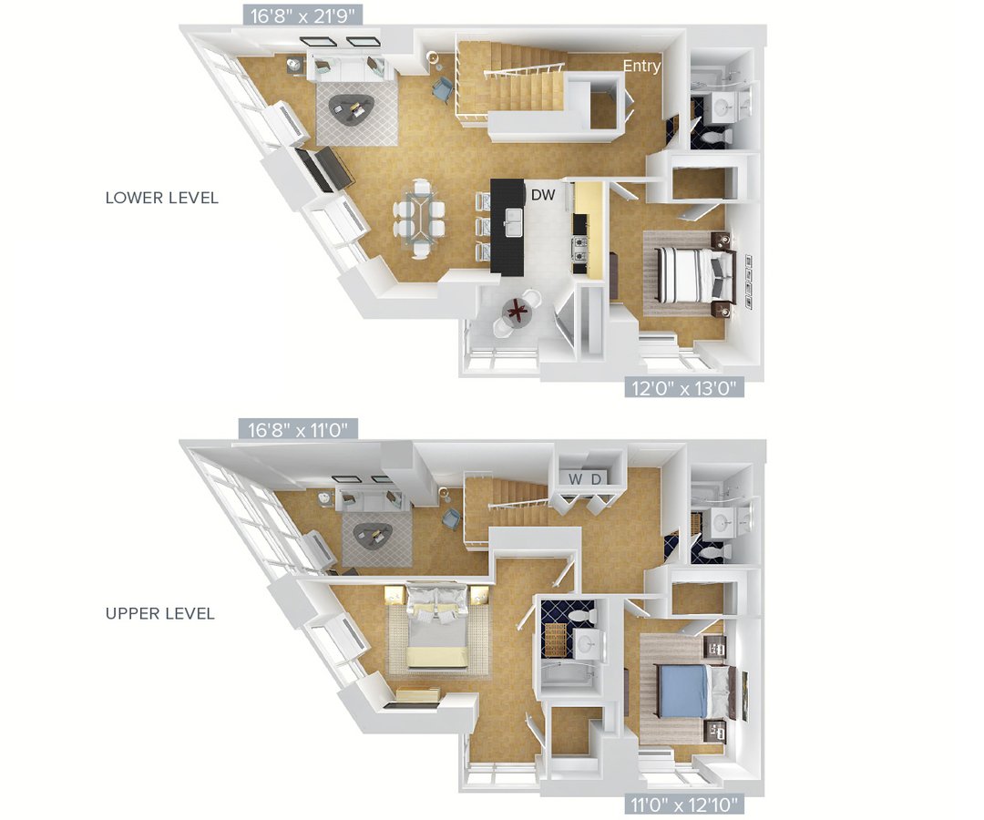 Studio 3 Bathrooms Apartment for rent at Avalon Riverview in Long Island City, NY