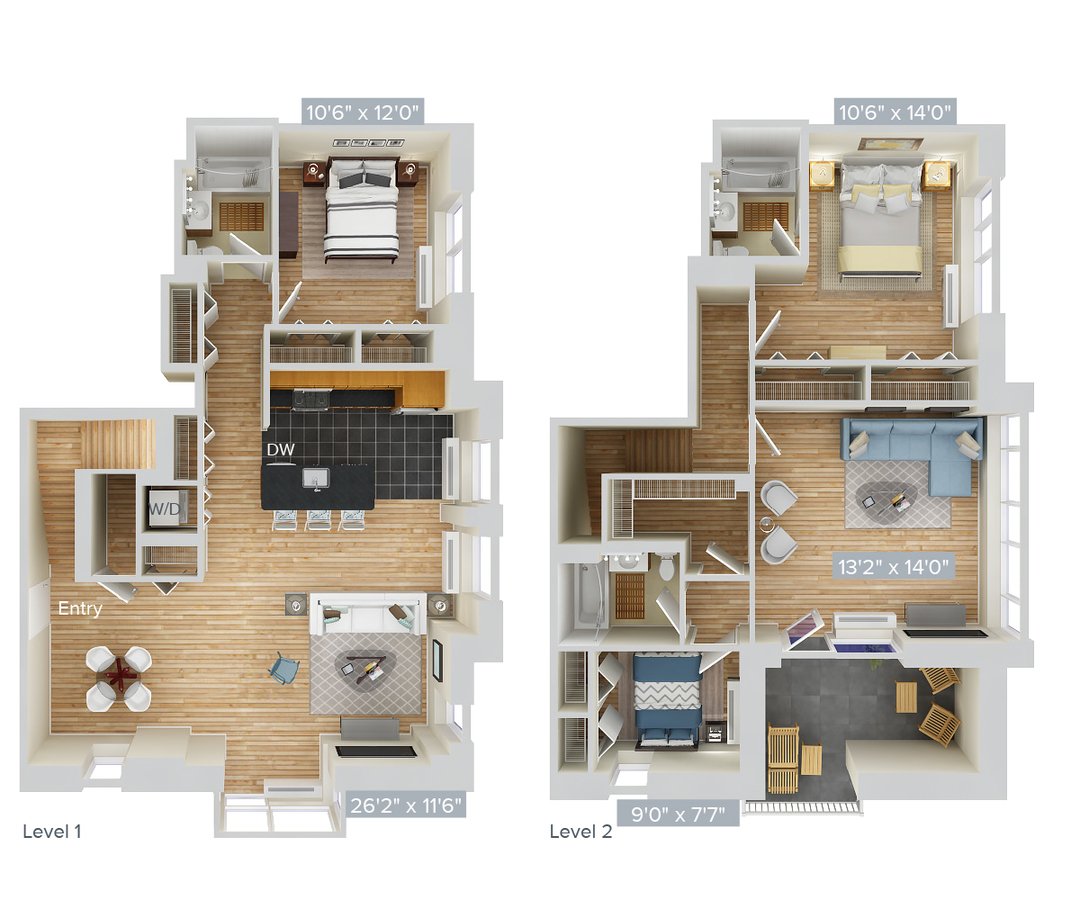 Studio 3 Bathrooms Apartment for rent at Avalon Riverview in Long Island City, NY