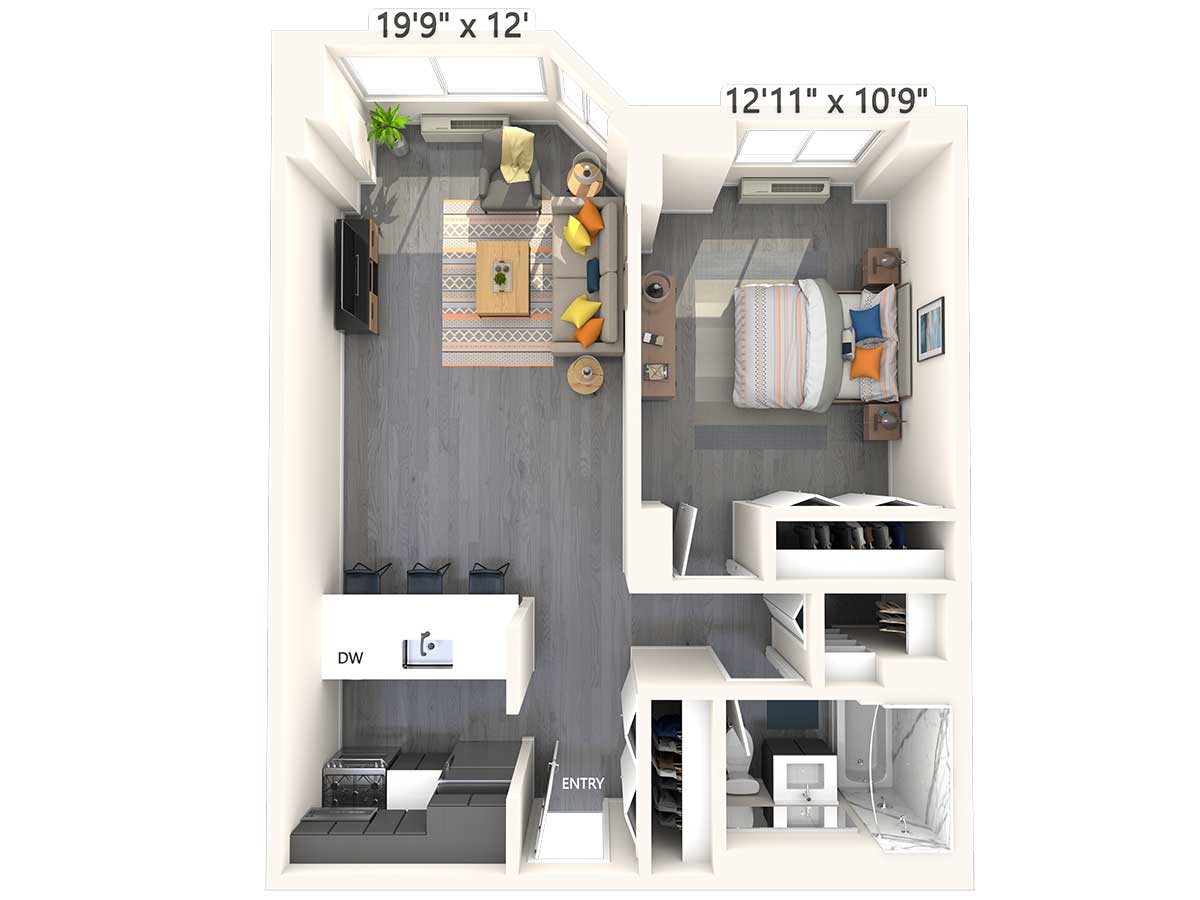 1 Bedroom 1 Bathroom Apartment for rent at Avalon Midtown West in New York, NY