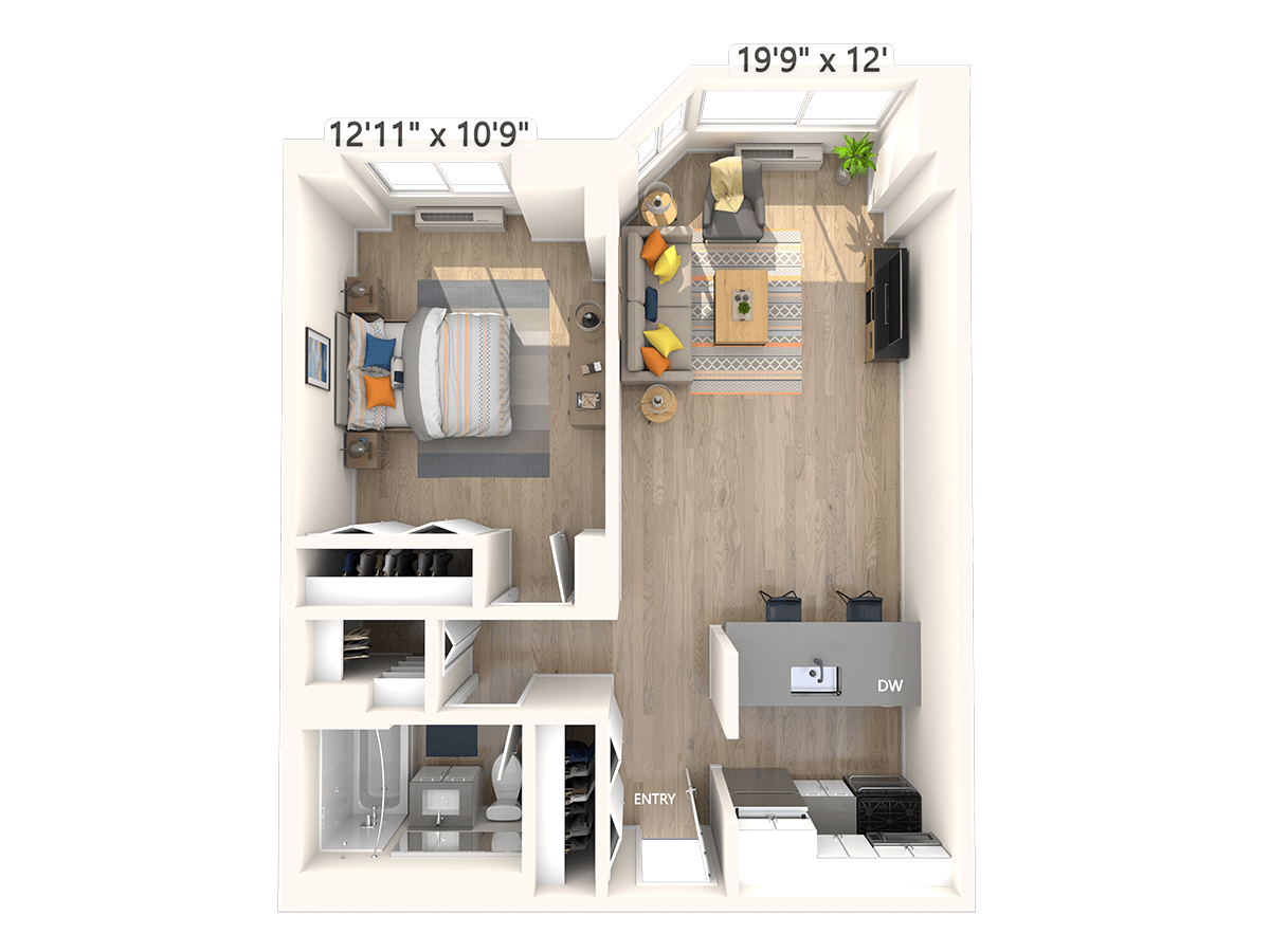 1 Bedroom 1 Bathroom Apartment for rent at Avalon Midtown West in New York, NY
