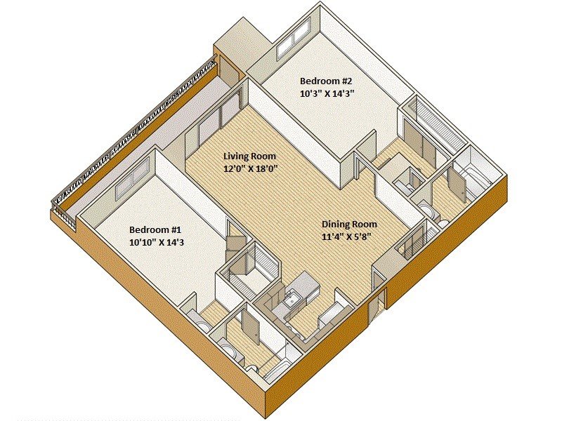 2 Bedrooms 2 Bathrooms Apartment for rent at Avalon Burbank in Burbank, CA