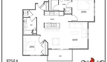 3 of 22 Spacious 2-bedroom/2-bath End Unit On Second Floor, Unit 201, Available 8/15/2025 Apartment for rent in Iowa City, IA