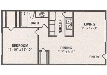 2 Bedrooms 2 Bathrooms Apartment for rent at Vintage in Houston, TX