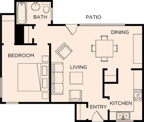 1 Bedroom 1 Bathroom Apartment for rent at Parkmerced in San Francisco, CA