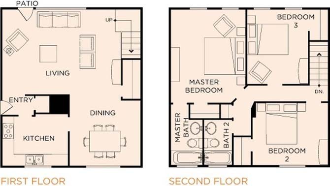 3 Bedrooms 2 Bathrooms Apartment for rent at Parkmerced in San Francisco, CA