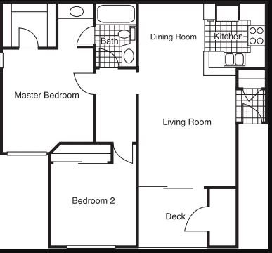 2 Bedrooms 1 Bathroom Apartment for rent at Hathaway in Long Beach, CA