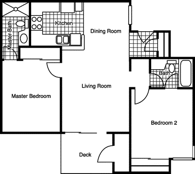 2 Bedrooms 2 Bathrooms Apartment for rent at Hathaway in Long Beach, CA