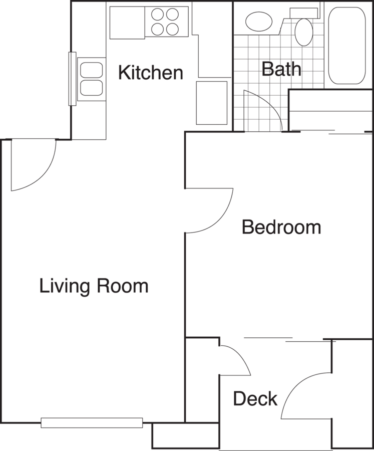 1 Bedroom 1 Bathroom Apartment for rent at Hathaway in Long Beach, CA