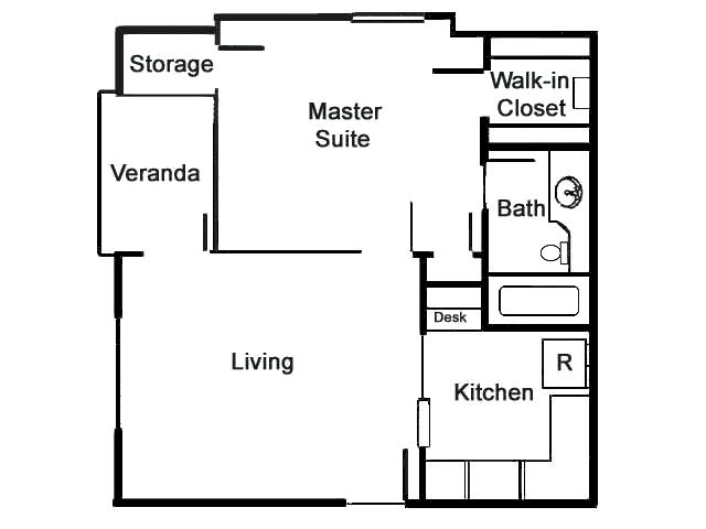 1 Bedroom 1 Bathroom Apartment for rent at Mill Creek in Milpitas, CA