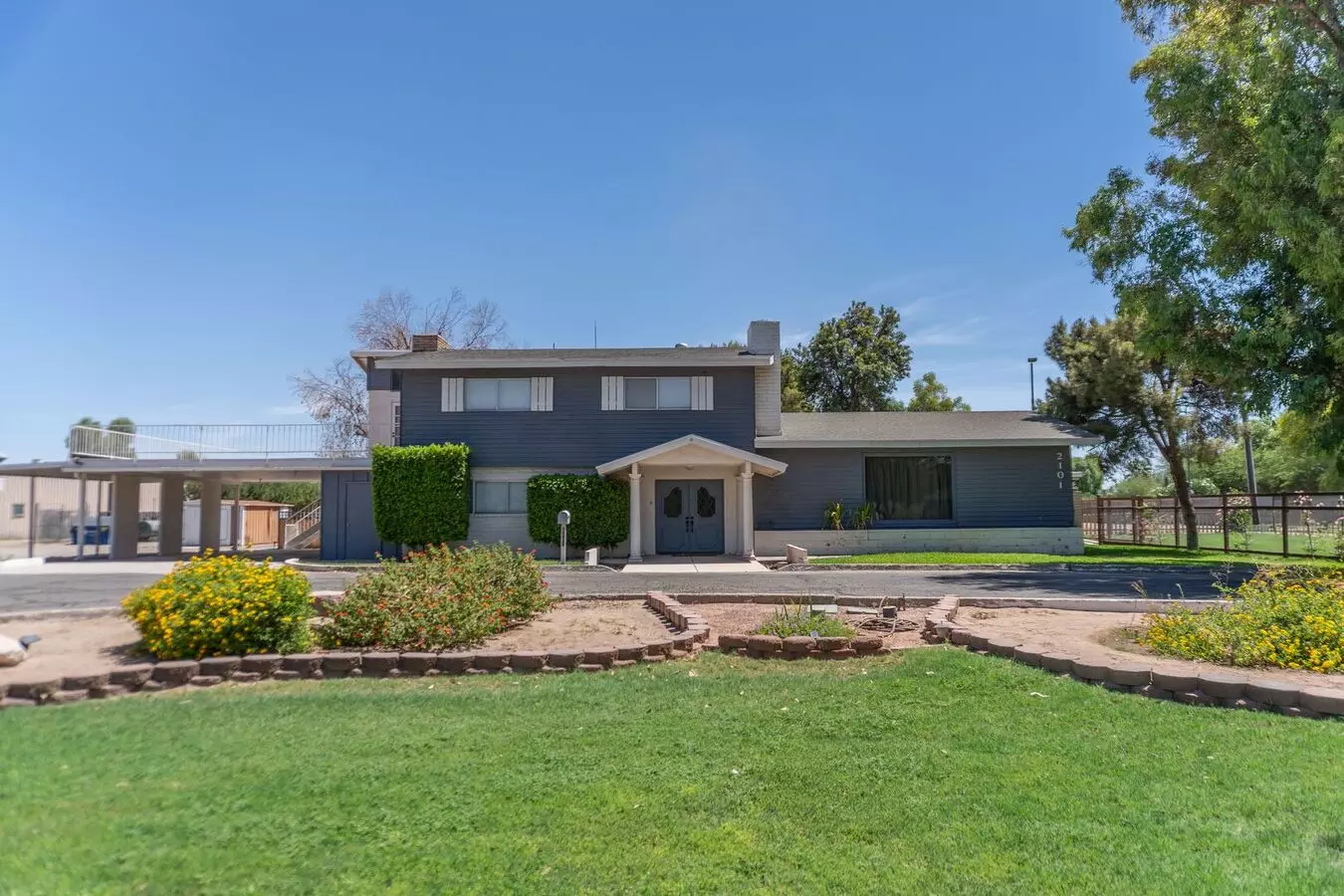Spacious 3-bedroom, 4-bath Vintage Home With Pool & Multiple Living Areas House for rent in Yuma, AZ