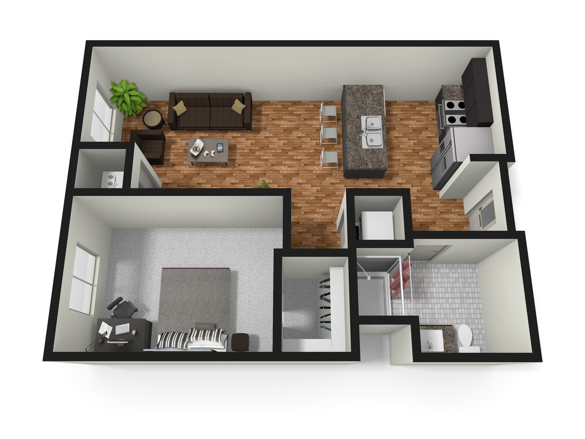 1 Bedroom 1 Bathroom Apartment for rent at The Station on Washington in Minneapolis, MN