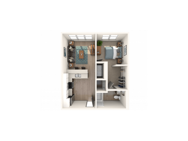 1 Bedroom 1 Bathroom Apartment for rent at The Finmore at 241 in Boone, NC