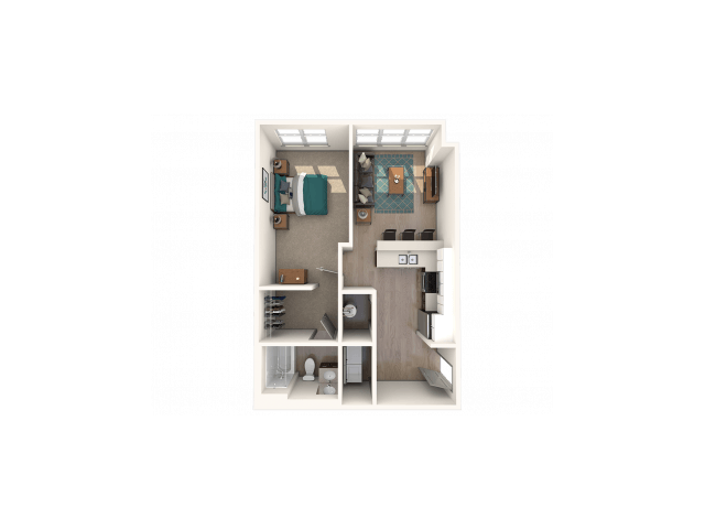 1 Bedroom 1 Bathroom Apartment for rent at The Finmore at 241 in Boone, NC