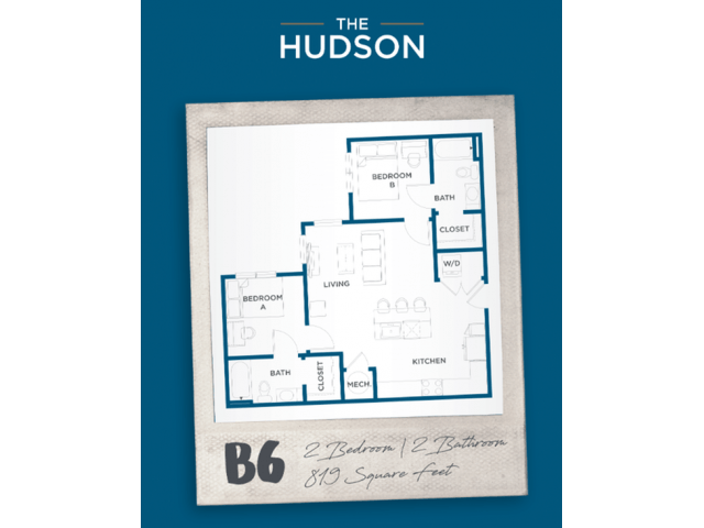 2 Bedrooms 2 Bathrooms Apartment for rent at The Hudson in College Station, TX