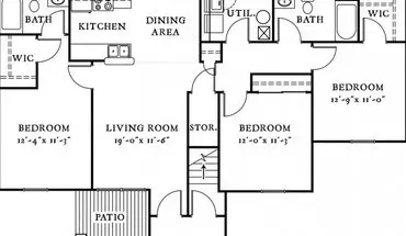 4 of 6 201 Wigwam Hollow Rd #1201 Apartment for rent in Macomb, IL