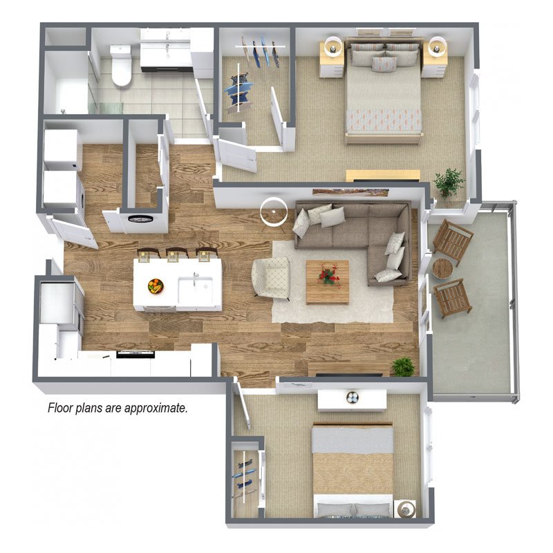 1 Bedroom 1 Bathroom Apartment for rent at Spur 16 in Mequon, WI