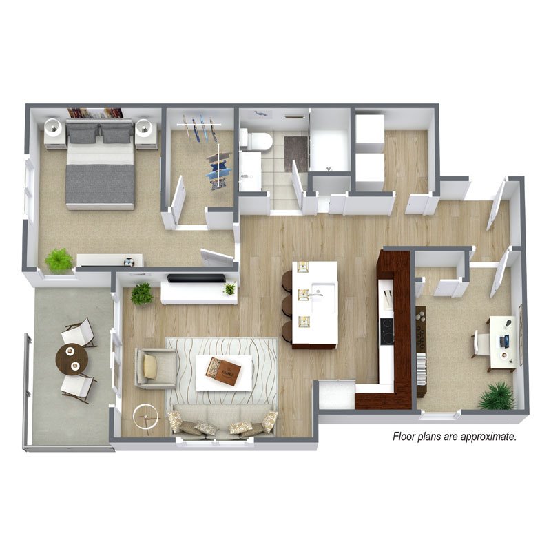 1 Bedroom 1 Bathroom Apartment for rent at Spur 16 in Mequon, WI