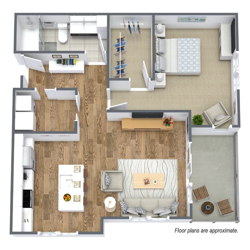 1 Bedroom 1 Bathroom Apartment for rent at Spur 16 in Mequon, WI