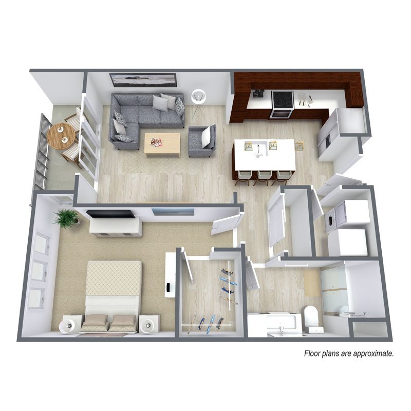 1 Bedroom 1 Bathroom Apartment for rent at Spur 16 in Mequon, WI