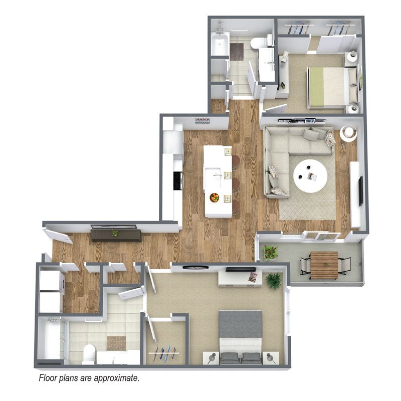 2 Bedrooms 2 Bathrooms Apartment for rent at Spur 16 in Mequon, WI
