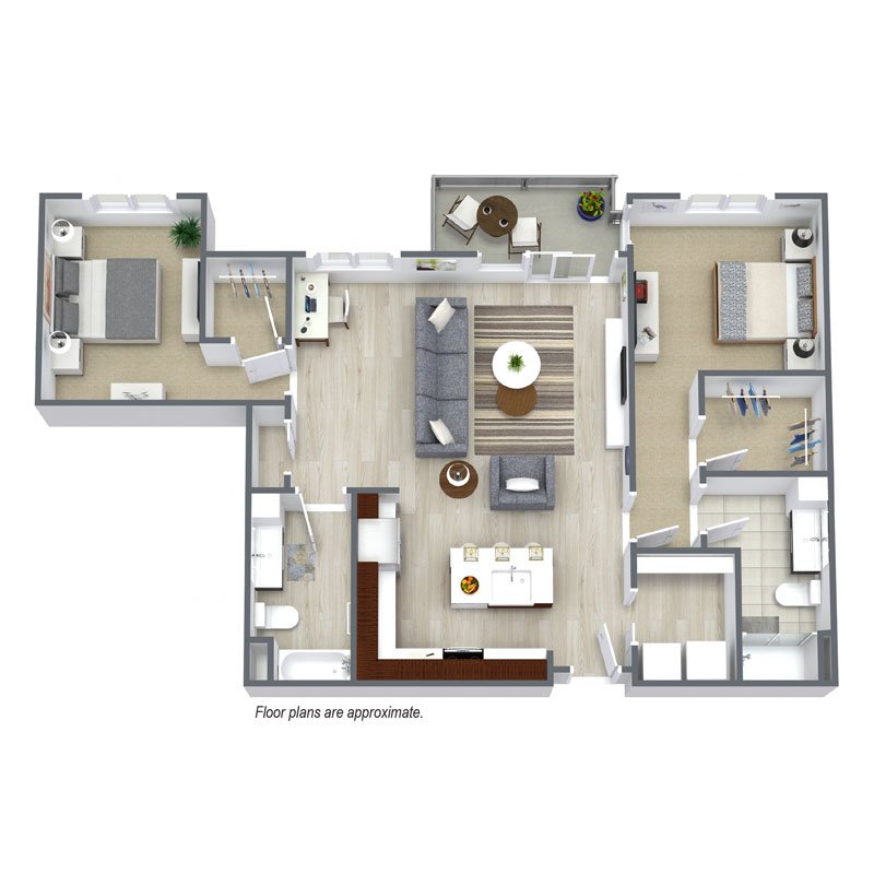 2 Bedrooms 2 Bathrooms Apartment for rent at Spur 16 in Mequon, WI