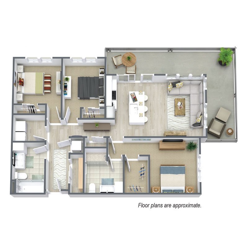 3 Bedrooms 2 Bathrooms Apartment for rent at Spur 16 in Mequon, WI
