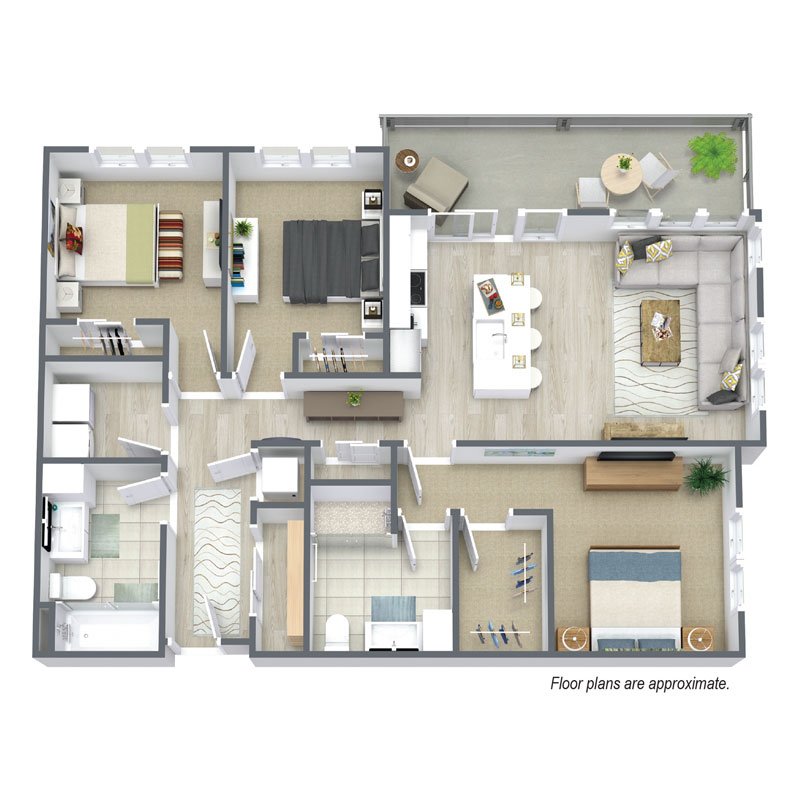 3 Bedrooms 2 Bathrooms Apartment for rent at Spur 16 in Mequon, WI