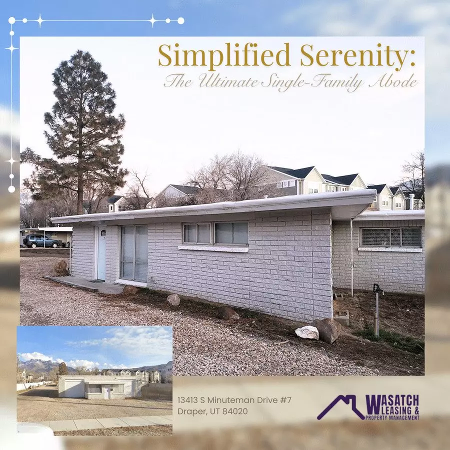 13413 S Minuteman Dr Apartment for rent in Draper, UT