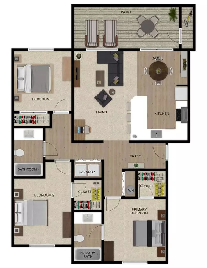 Riverstone Villas Apartment for rent in Kelso, WA