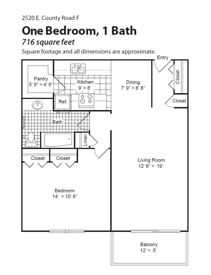 Bellaire Estates Apartments White Bear Lake, MN