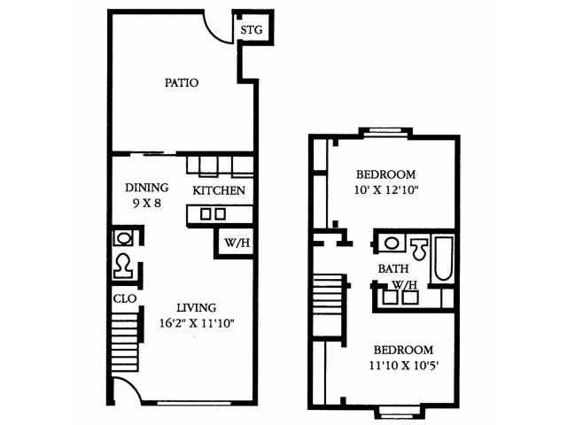 2 Bedrooms 1 Bathroom Apartment for rent at The Preserve at Pine Valley in Wilmington, NC