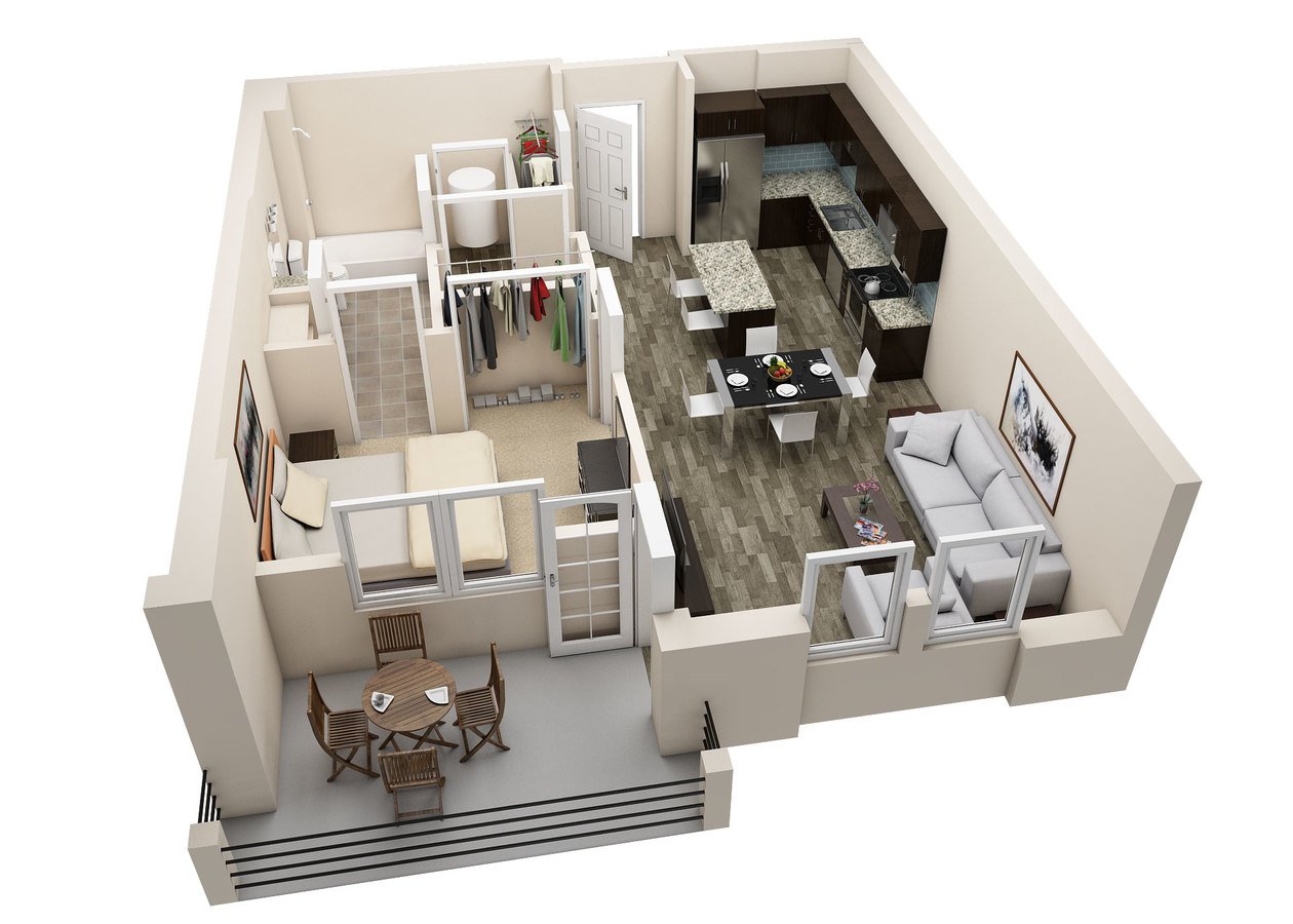 1 Bedroom 1 Bathroom Apartment for rent at The Langston in Charlotte, NC