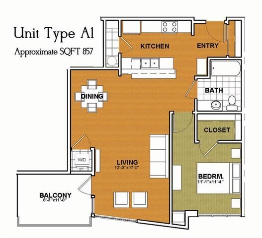1 Bedroom 1 Bathroom Apartment for rent at Locomotive Lofts in Pittsburgh, PA
