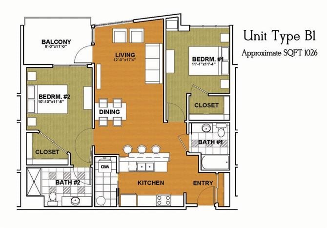 2 Bedrooms 2 Bathrooms Apartment for rent at Locomotive Lofts in Pittsburgh, PA
