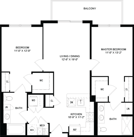 2 Bedrooms 2 Bathrooms Apartment for rent at Portside at East Pier in East Boston, MA
