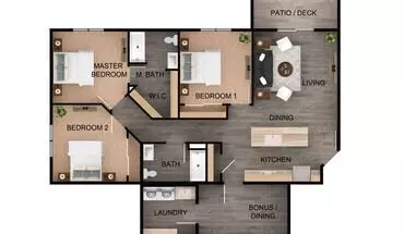 5 of 21 Coldwater Creek Apartment for rent in Onalaska, WI