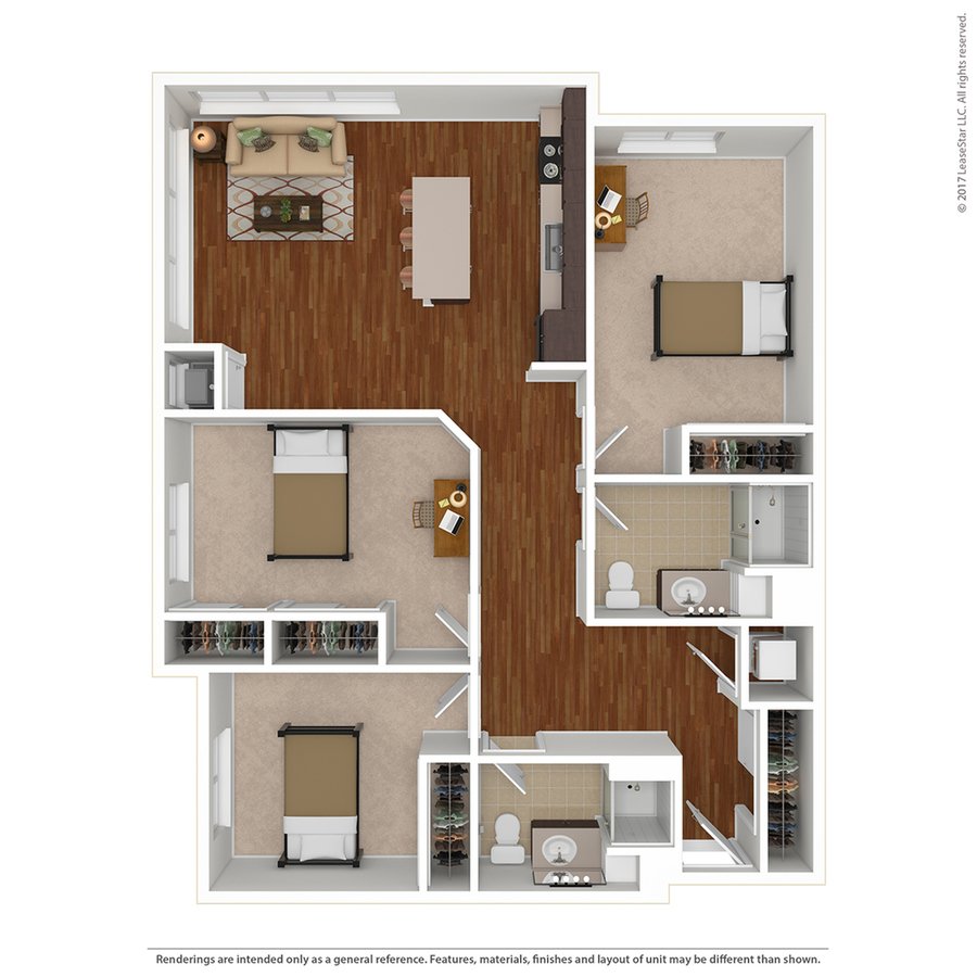 3 Bedrooms 2 Bathrooms Apartment for rent at 412 Lofts in Minneapolis, MN